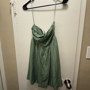 Elegant Green Women's Dress